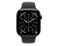Apple Watch 11 42/Łupkowy Tytan/Czarny Pasek M/L 5G - 1362423 - zdjęcie 2